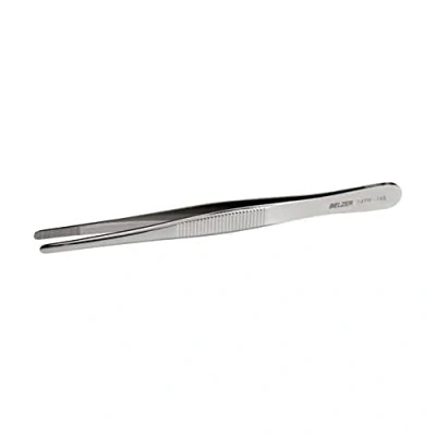 Afbeelding van BAHCO 5471 FI 120 pincet voor algemeen gebruik, afgeronde punten, gehard staal, PVC coating, mm