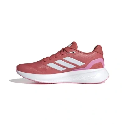 Afbeelding van adidas Runfalcon 5 Chaussures de course pour femme, Better Scarlet/FTWR White/Bliss Pink, 42 EU, Scarlet Ftwr White Bliss 44 EU