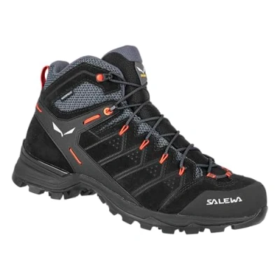 Afbeelding van Salewa Heren MS Alp Mate Mid WP Wandelschoenen, Black Out/Fluo Orange, 41 EU