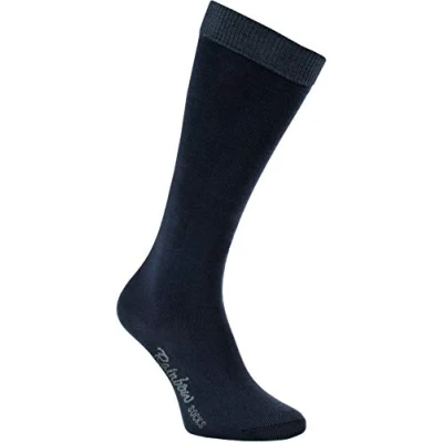 Afbeelding van Rainbow Socks Jongens, meisjes, hoge sokken van katoen, 1 x marineblauw