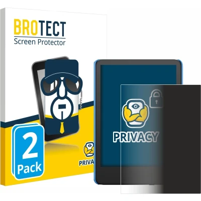 Afbeelding van BROTECT privacy screenprotector voor Amazon Kindle Kids (2024) Folie Beschermfolie Blauwlichtfilter (2 Stuks)
