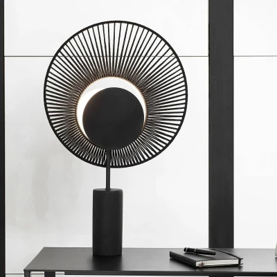 Afbeelding van Forestier Oyster tafellamp black