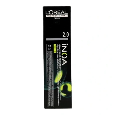 Afbeelding van Permanente Kleur L&#039;Oreal Professionnel Paris Inoa Color Nº 2.0 60 g