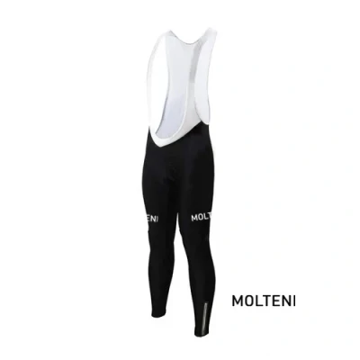 Afbeelding van Lange Wielerbroek Molteni Zwart REDTED