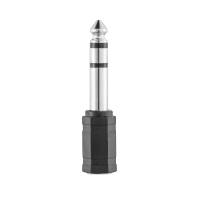 Image de Hama Adaptateur Jack 6.35 3.5 (Adaptateur 6.35mm Mâle vers 3.5mm Femelle, Stéréo, Garantie 10 ans, Prise Casque, Audio Connecteur Idéal Mélangeur Audio/Piano électrique/Clavier) Noir
