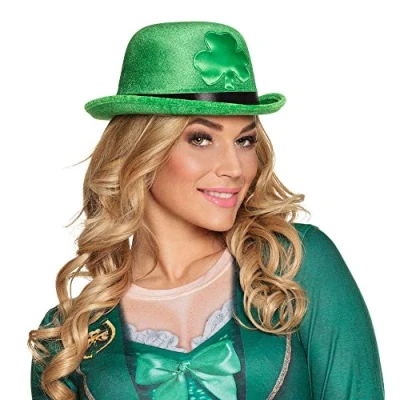 Afbeelding van Boland Hoed Shamrock bowler 58 Volwassenen Unisex St. Patrick&#039;s Day