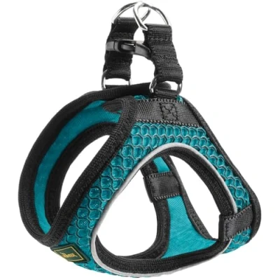 Afbeelding van Hondentuigje Hunter Hilo Comfort Turkoois XL S/M (48 55 cm)