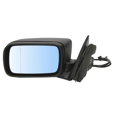 Afbeelding van Buitenspiegel Tyc 303 0016 Links Met grondlaag Bol vormig, Te verwarmen, Elektrisch inklapbaar, Blauw getint, voor elek. spiegelverstelling