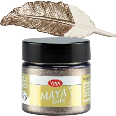 Afbeelding van Viva Decor 50 ml Maya Gold, cappuccino