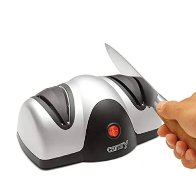 Image de Affûteuse de couteaux électrique professionnelle guide d&#039;angle Camry CR 4469 40 Gris