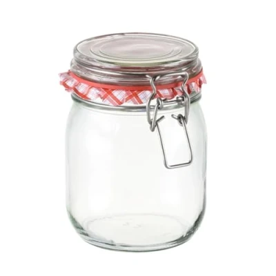 Afbeelding van Tescoma 895144 Glazen opbergdoos, transparant, 0,8 l, 1 stuk