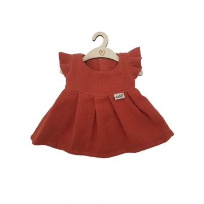 Afbeelding van Hollie poppenkleding jurkje spring terra 34 cm