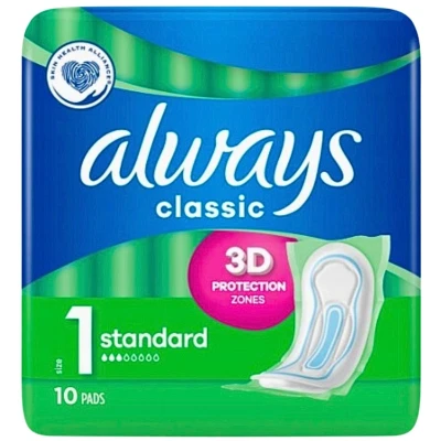Afbeelding van Always Classic Standard 10 Pack Toalw218