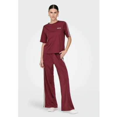 Afbeelding van ONLY ONLSPORTS PANT UB SWT Dames Broeken Ruby Wine