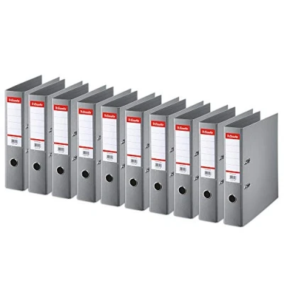 Afbeelding van Esselte Ordner Basic 75 mm grijs