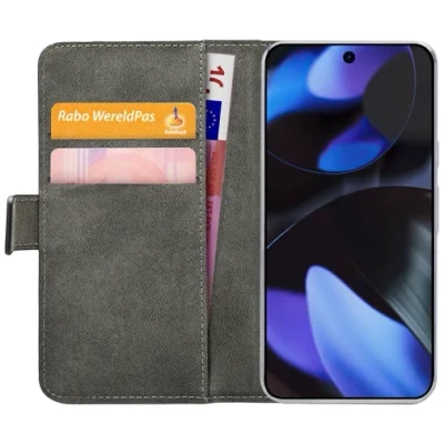 Afbeelding van Mobilize Classic Gelly Wallet Book Case Google Pixel 9/9 Pro Black