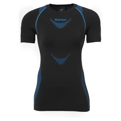 Afbeelding van Kempa Attitude PRO Sport Tshirt, Dames, Maat: XS/S, Schwarz kempablau