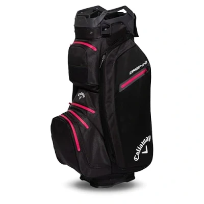 Afbeelding van Callaway Org 14 HD Waterproof Cartbag 2025 Zwart Roze