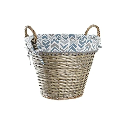 Afbeelding van Mand DKD Home Decor 44 x 42 cm Polyester vlechtwerk