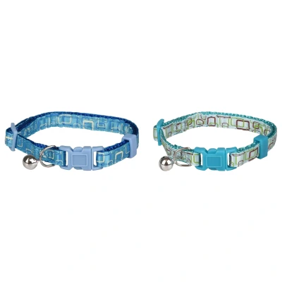 Afbeelding van Flamingo Kattenhalsband Amira 20 34 cm Assorti Multi Color