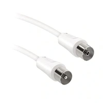 Afbeelding van Ekon ECAN100MFW coax kabel 10 m 9.5 mm Wit