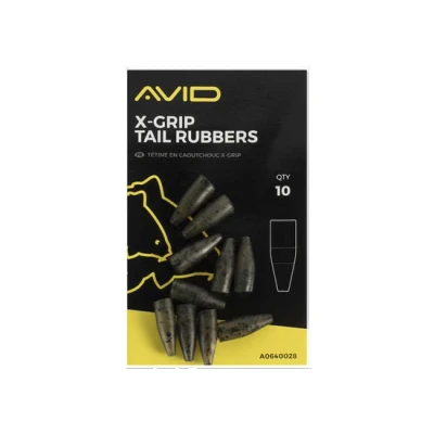 Afbeelding van Avid Carp Terminal Tackle X Grip Tail Rubber (10 pcs)