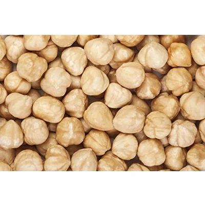 Afbeelding van Gebleekte hazelnoten, 1 kg, gegrild en zoutvrij, geroosterd geschild, gedroogde vruchten van natuurlijke Turkse oorsprong, zonder schalen, snack of aperitief, geschikt voor veganisten