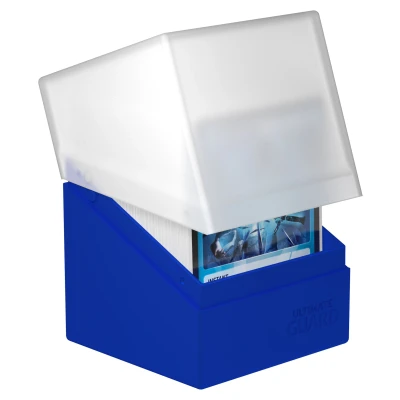 Afbeelding van Ultimate Guard Boulder Deck Case 100+ SYNERGY Blue/White