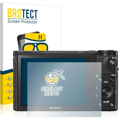 Afbeelding van BROTECT Screenprotector voor Sony Cyber Shot DSC RX100 V Folie Beschermfolie Beschermglas matte