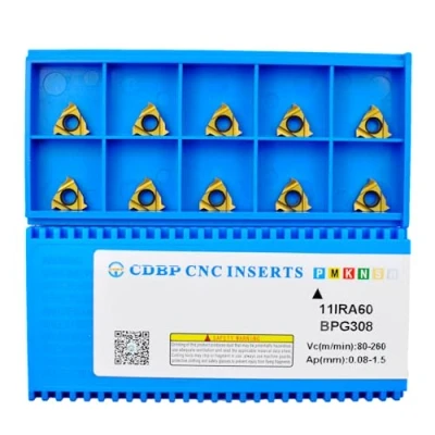 Afbeelding van CDBP 11IR A60/11ER A60 CNC draaibank indexeerbaar wolfraamcarbide insteekblad 10 stuks