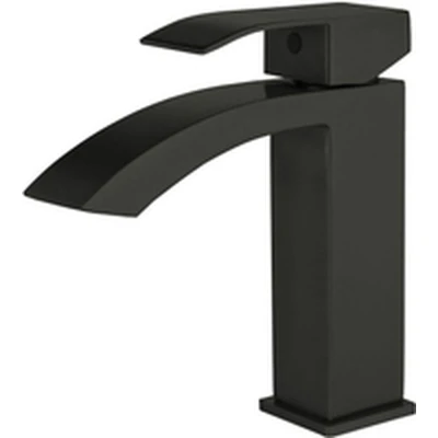 Afbeelding van Allibert Cabernet wastafelkraan 4.2x15cm zwart