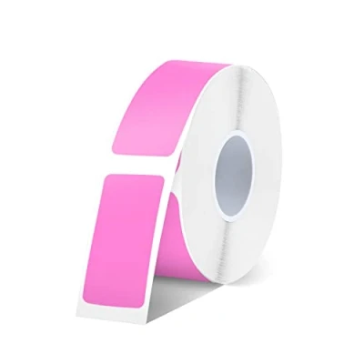 Afbeelding van SUPVAN E10/E16 zelfklevende etiketten, thermo multifunctionele etiketten voor kantoorkeuken, adressen, 14 mm x 30 mm, 220 stuks (paars)