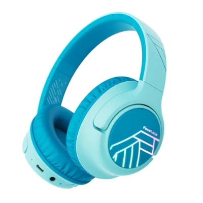 Afbeelding van PowerLocus P6 draadloze Over Ear Koptelefoon Inklapbaar Bluetooth Hoofdtelefoon Met microfoon Glanzend Rose Gold PL Lines Collection
