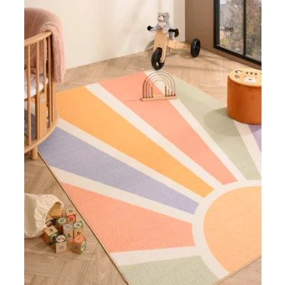 Afbeelding van Kindervloerkleed Joy Zonnestraal Multi 80x120 Cm
