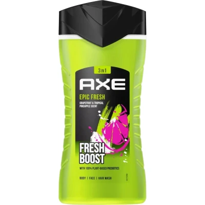 Afbeelding van Axe Epic Fresh 3 In 1 Douchegel