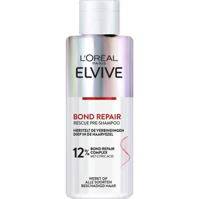 Afbeelding van 3x L&#039;Oréal Elvive Bond Repair Pre Shampoo 200 ml