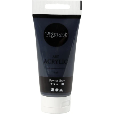 Afbeelding van Acrylverf Paynes Grey Transparant Pigment Art 75 ml