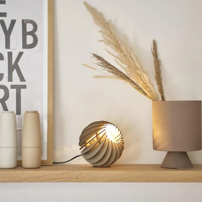 Afbeelding van Van Tjalle en Jasper Atmosphere tafellamp Soft Grey