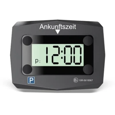 Afbeelding van MICHELIN Elektronische parkeermeter met toestemming van het Federaal Bureau voor Verkeer de auto Automatische digitale parkeerschijf