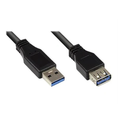 Image de Good Connections Rallonge de câble USB type A (M) pour (F) 3.0 50 cm noir
