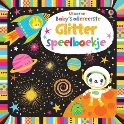 Afbeelding van Uitgeverij usborne baby&#039;s allereerste glitter speelboekje