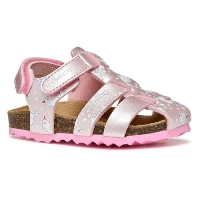 Afbeelding van Geox B Chalki meisjessandalen, babymeisjes, Wit.