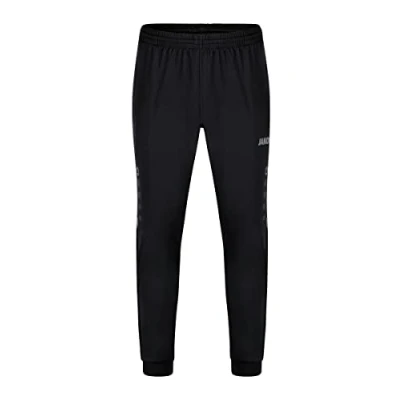 Afbeelding van Polyesterbroek Challenge Zwart/steengrijs / 152