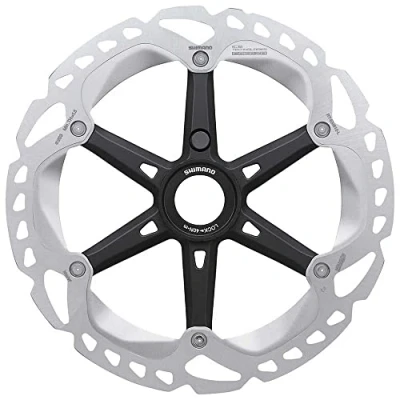 Afbeelding van Shimano Remschijf Rt em810 180 Mm Rvs Center lock Zilver/zwart