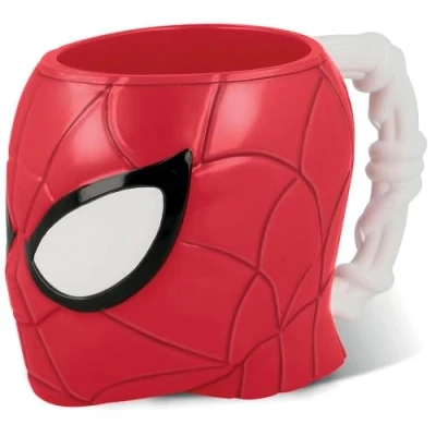 Afbeelding van Marvel Spiderman Kindermok met 3D karakter Spider Man 210 ml handvat
