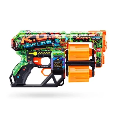 Afbeelding van ZURU X Shot Skins Dread Speelgoedpistool Inclusief 12 pijltjes Groen
