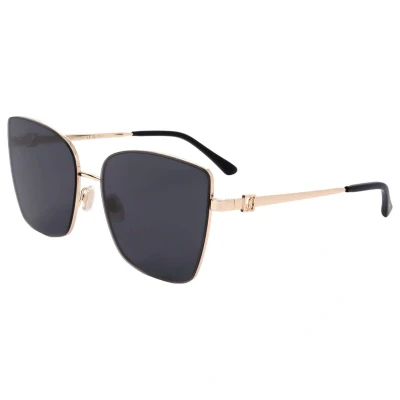 Afbeelding van Jimmy Choo Dammes Brillen Zonnebrillen Zwart One Size