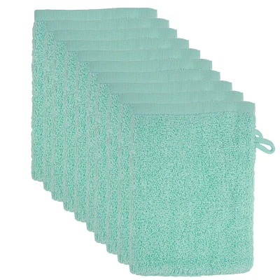 Afbeelding van 10 x The One Towelling washandje 15x21 Mint