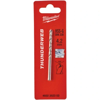 Afbeelding van MILWAUKEE 4932352353 THUNDERWEB HSS G metaalboor 4,2x75x47mm
