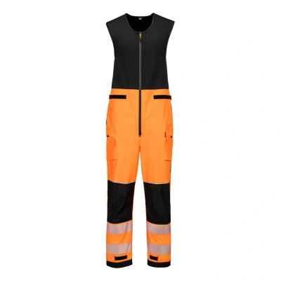 Afbeelding van PW3 Hi Vis Regenbestendige Tuinbroek (3L) maat 4XL, Orange/Black